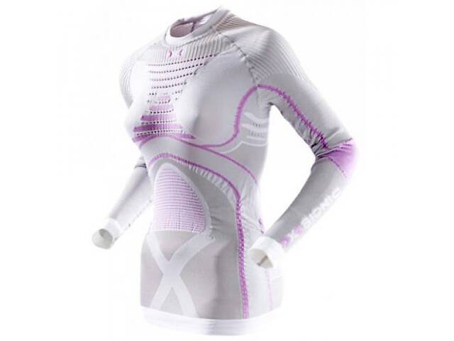 Термокофта X-Bionic Radiactor Evo Shirt Long Sleeves Round Neck Woman Silver XS (1068-I020318 XS S050)