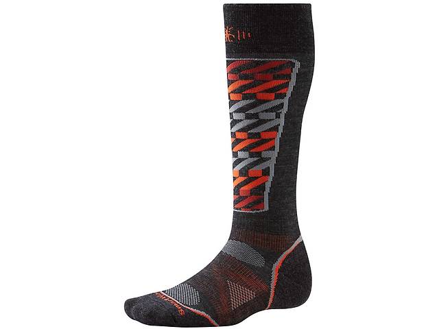 Термоноски мужские Smartwool PhD Ski Light Pattern XL Черный-Красный