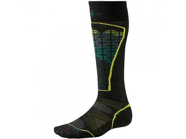 Термоноски мужские Smartwool PhD Ski Light Pattern XL Зеленый