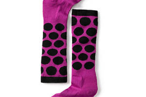 Термоноски Smartwool Girls' Wintersport All Over Dots Socks L Фиолетовый