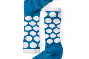 Термоноски Smartwool Girls' Wintersport All Over Dots Socks L Голубой