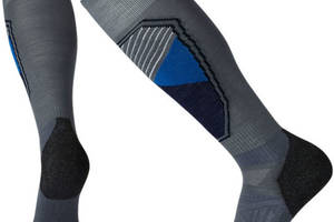 Термоноски Smartwool Men's PhD Ski Light Pattern Socks 2016 M Серый-Синий