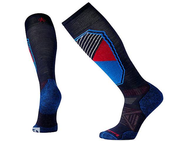 Термоноски Smartwool Men's PhD Ski Light Pattern Socks 2016 XL Синий