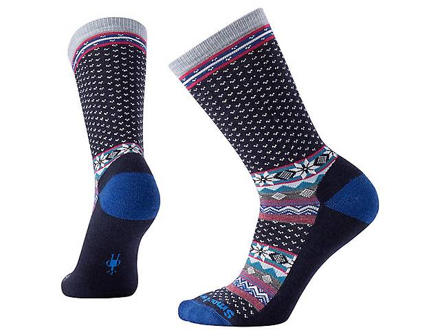 Термоноски Smartwool Women's Cozy Cabin Crew Socks S Черный-Синий