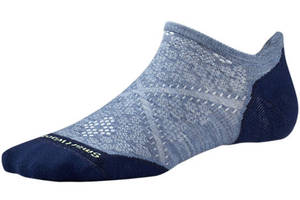 Термоноски Smartwool Women's PhD Run Light Elite Micro Socks M Голубой