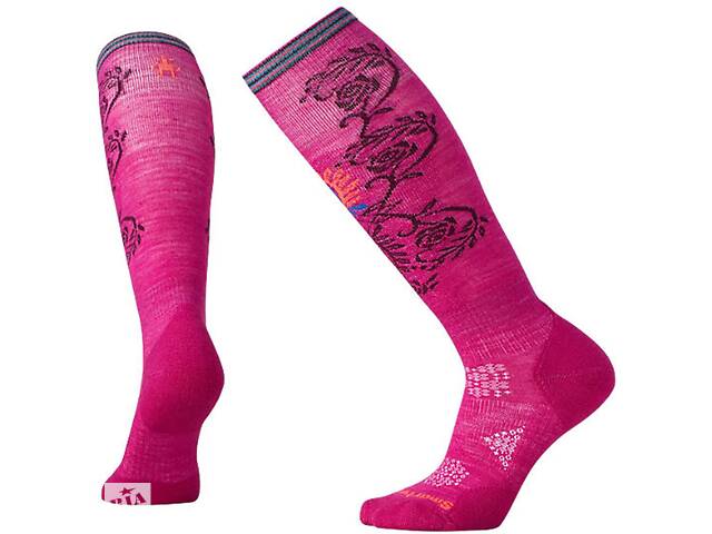 Термоноски Smartwool Women's PhD Ski Light Pattern Socks 2016 M Розовый