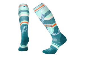 Термоноски Smartwool Women's PhD Ski Medium Pattern Socks S Бирюзовый