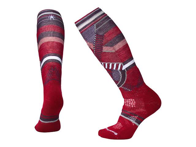 Термоноски Smartwool Women's PhD Ski Medium Pattern Socks S Красный