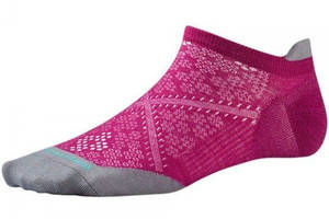 Термоноски женские Smartwool PhD Run Ultra Light Micro Socks M Малиновый