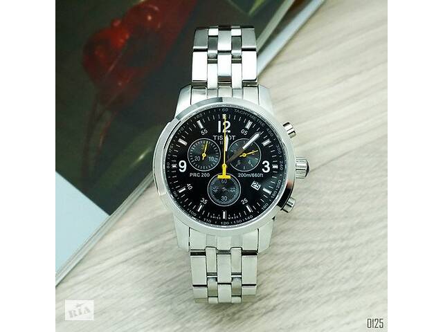 Tissot T-Sport PRC 200 Chronograph Silver-Black-Yellow