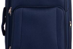 Тканевый большой чемодан 110L Horoso Темно-синий (S110373S navy)
