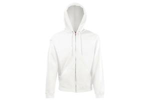 Толстовка Fruit of the Loom Classic hooded sweat jacket L Белый (062062030L)