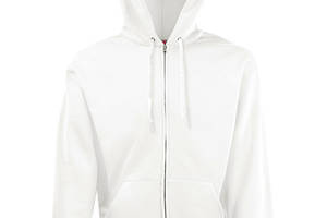 Толстовка Fruit of the Loom Classic hooded sweat jacket L Белый (062062030L)