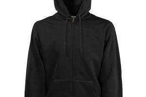 Толстовка Fruit of the Loom Classic hooded sweat jacket L Черный (062062036L)