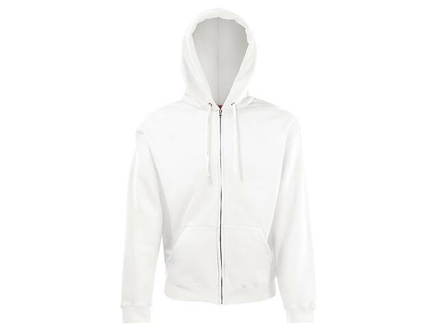 Толстовка Fruit of the Loom Classic hooded sweat jacket M Белый (062062030M)