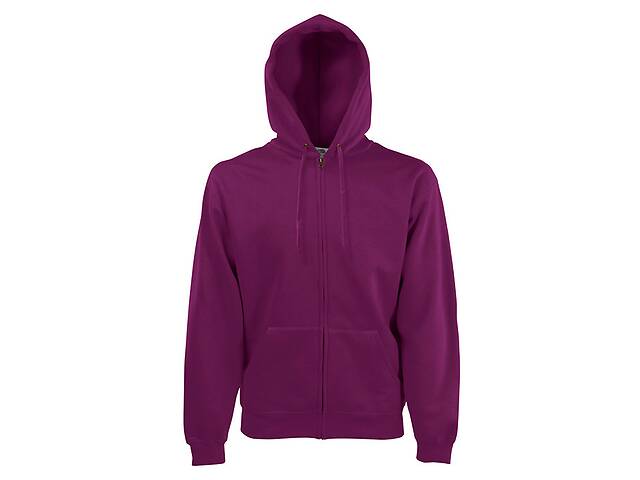 Толстовка Fruit of the Loom Classic hooded sweat jacket M Бордовый (062062041M)