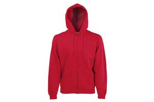 Толстовка Fruit of the Loom Classic hooded sweat jacket M Красный (062062040M)