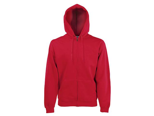 Толстовка Fruit of the Loom Classic hooded sweat jacket M Красный (062062040M)