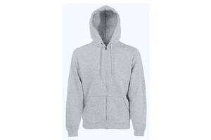 Толстовка Fruit of the Loom Classic hooded sweat jacket M Светло-серый (062062094M)