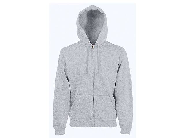 Толстовка Fruit of the Loom Classic hooded sweat jacket M Светло-серый (062062094M)