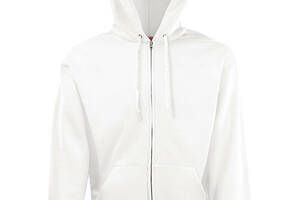 Толстовка Fruit of the Loom Classic hooded sweat jacket XL Белый (062062030XL)