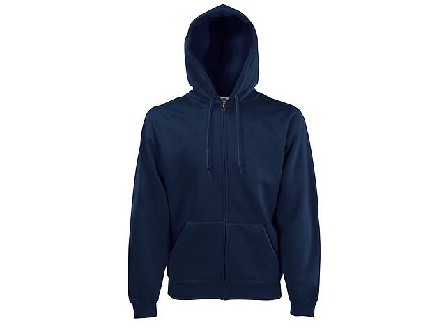 Толстовка Fruit of the Loom Classic hooded sweat jacket XL Темно-Синий (0620620AZXL)