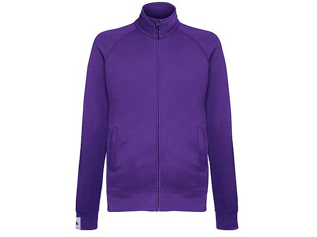 Толстовка Fruit of the Loom Lightweight sweat jacket S Фиолетовый (0621600PES)