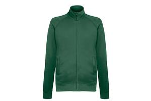Толстовка Fruit of the Loom Lightweight sweat jacket S Темно-зеленый (062160038S)