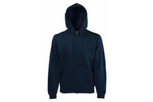 Толстовка Fruit of the Loom Premium hooded sweat jacket M Темно-синий (0620340AZM)