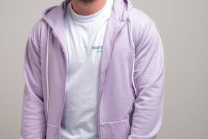 Толстовка мужская 103073 р.L Fashion Фиолетовый