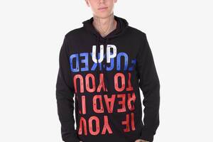 Толстовка мужская FUCKEP UP 198462 р.XL Fashion Черный