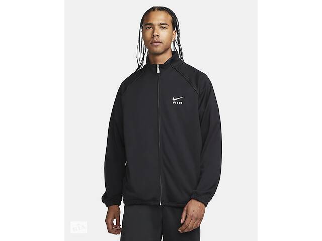 Толстовка Nike Air Men's Poly-Knit Jacket (DQ4221-010) L Черный