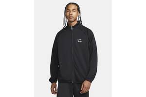 Толстовка Nike Air Men's Poly-Knit Jacket (DQ4221-010) M Черный