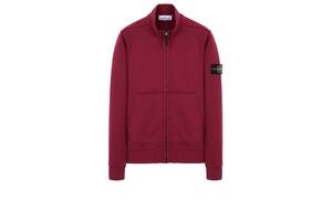 Толстовка Stone Island 61620 Zip Sweatshirt Dark Red М