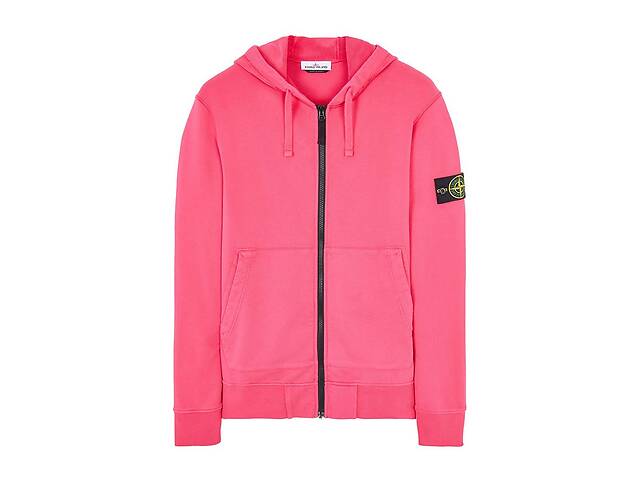 Толстовка Stone Island 64251 Zip Hooded Sweatshirt Pink S