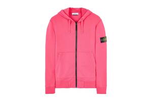 Толстовка Stone Island 64251 Zip Hooded Sweatshirt Pink XL