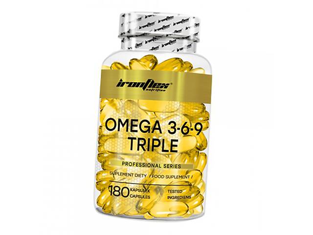 Тройная Омега 3 6 9 Omega 3-6-9 Triple Iron Flex 180капс (67291003)
