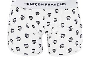 Трусы боксеры Garcon Francais Boxer18 XL Blanc daddy (3701195814980)