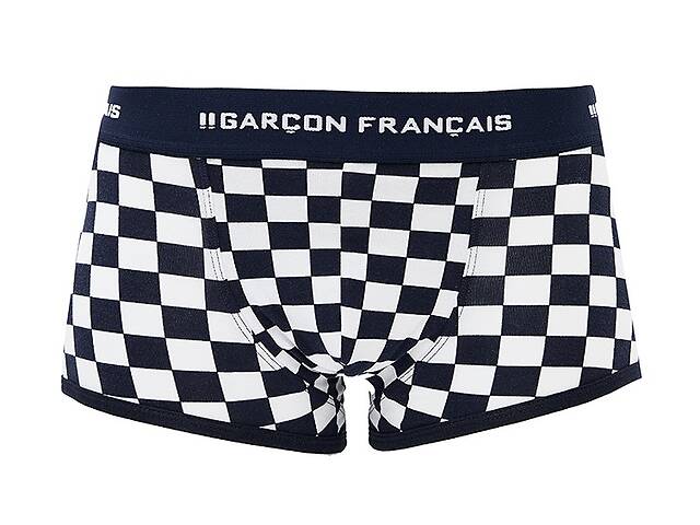 Трусы боксеры Garcon Francais Shorty18 3XL Damiers (3701195815208)