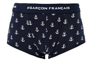 Трусы боксеры Garcon Francais Shorty18 XL Bleu ancres (3701195814911)