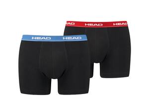 Трусы-боксеры Head Basic Boxer 2-pack black — 841001001-505 S Черный