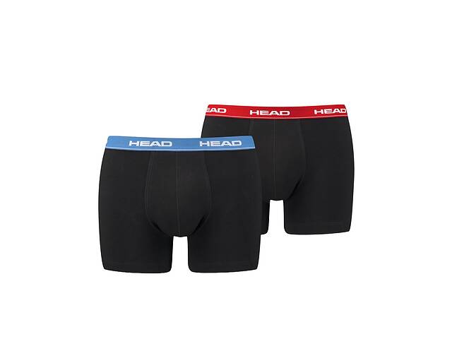 Трусы-боксеры Head Basic Boxer 2-pack black — 841001001-505 S Черный