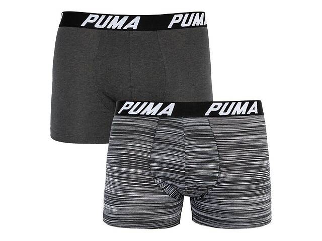 Трусы-боксеры Puma Bold Stripe Boxer L 2 пары gray (501002001-200)