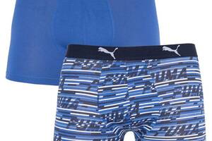 Трусы-боксеры Puma Logo AOP Boxer XL 2 пары blue (501003001-010)