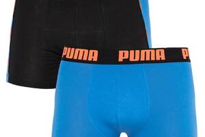 Трусы-боксеры Puma Statement Boxer 2-pack L Черный/Синий 501006001-030