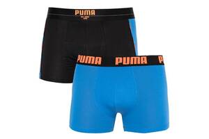 Трусы-боксеры Puma Statement Boxer S 2 пары black/blue (501006001-030)