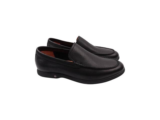Туфлі чоловічі Brooman чорні натуральна шкіра 887-22DTC 42