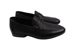 Туфлі чоловічі Brooman Чорні натуральна шкіра 888-22DT 42