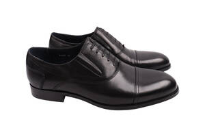 Туфлі чоловічі Brooman чорні натуральна шкіра 898-22DT 39