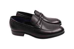 Туфлі чоловічі Brooman чорні натуральна шкіра 899-22DT 40